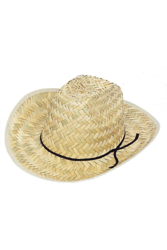 Kids Straw Cowboy Hat, 1ct