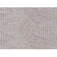 thumbnail image 2 of Zelouf Juels Geo Pattern On Mesh  , Sewing, DIY, Crafts Fabric by the Yard, Rosegold/blk, 1 Yard, 2 of 2