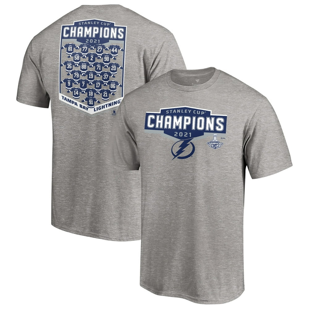 Tampa Bay Lightning Fanatics Branded 2021 Stanley Cup Champions Jersey ...