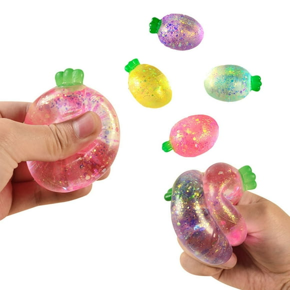Liquidation & Promo, Vent Stress Relief Carrot Toys, Malted Soft Texture, Squeezeable Design, for Office/travel, Gift for Adults, Anxiety Relief, Slow Deformation Balls Hzhnb Incredible Savings