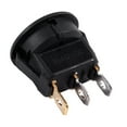 thumbnail image 6 of 12V LED Inverter Rocking Rocker Switch ROUND SPST ON- for BOAT Car Red, 6 of 8