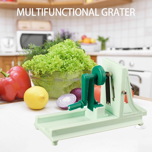 Batería de Cocina Cortador de verduras multifuncional Cortador en espiral de alimentos Manual Gadgets de cocina Tmvgtek Libre de BPA