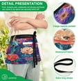 thumbnail image 4 of Yayeee Waist Apron with Pockets for Cooking Waterproof Half Server Aprons, Blooming Flowers Pattern, 4 of 7