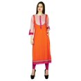 thumbnail image 1 of Phagun Kurta Indienne Femme Ethnique Designer Coton Rayonne Kurti Tunique Robe, 1 of 1