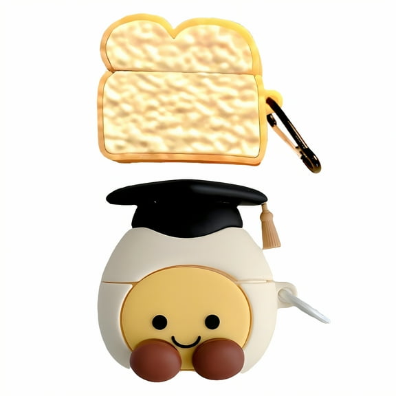 GJX 2Pcs Case Compatible with Airpods Pro 2,Soft Silicone Cover Compatible with Pro 2nd Generation,Lifelike Details Case for Airpod Pro