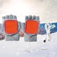 thumbnail image 4 of Utoimkio Unisex USB Heated Gloves Winter Full & Half Fingers Warmer Laptop Gloves Mittens for Women Men Girls Boys, 4 of 8