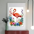 thumbnail image 2 of Diamond Art Kit for Adults, Flamingo Tropical Floral Illustration Diamond Painting for Adults Beginners, DIY Diamond Art Painting Kits, 5D Diamond Painting Crafts for Home Decor 12x16 Frameless, 2 of 7