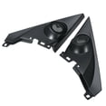 thumbnail image 4 of 1.5 Inch Pair Front Pillar Althorn Tweeter Covers Car Tweeter Refitting Speaker Boxes Mounts for 2016-2019,1 Pair x Tweeter Covers with mounting accessories,black, 4 of 5