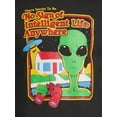 thumbnail image 4 of Humor Men's and Big Men's No Intelligent Life Alien Short Sleeve Men's Graphic Tee, Sizes S-3XL, 4 of 5