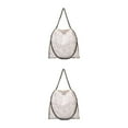 thumbnail image 1 of Youkk Sac Fourre-Tout Polyvalent pour une Polyvalence Sans Effort Fonctionnel et Beau Blanc 2ensemble, 1 of 6