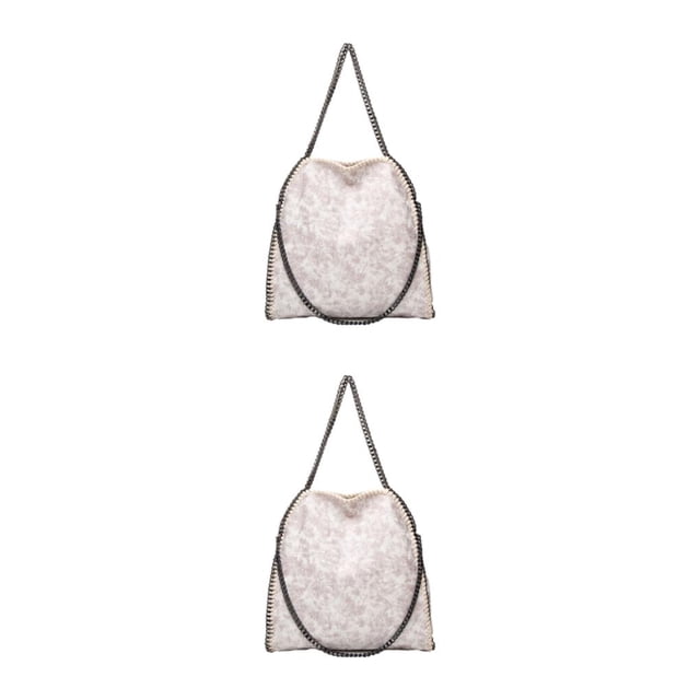 Youkk Sac Fourre-Tout Polyvalent pour une Polyvalence Sans Effort Fonctionnel et Beau Blanc 2ensemble