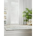 thumbnail image 3 of Unique Loom Whimsy Kids Collection Area Rug - Jungle (7' 10" Square Gray/Black), 3 of 9