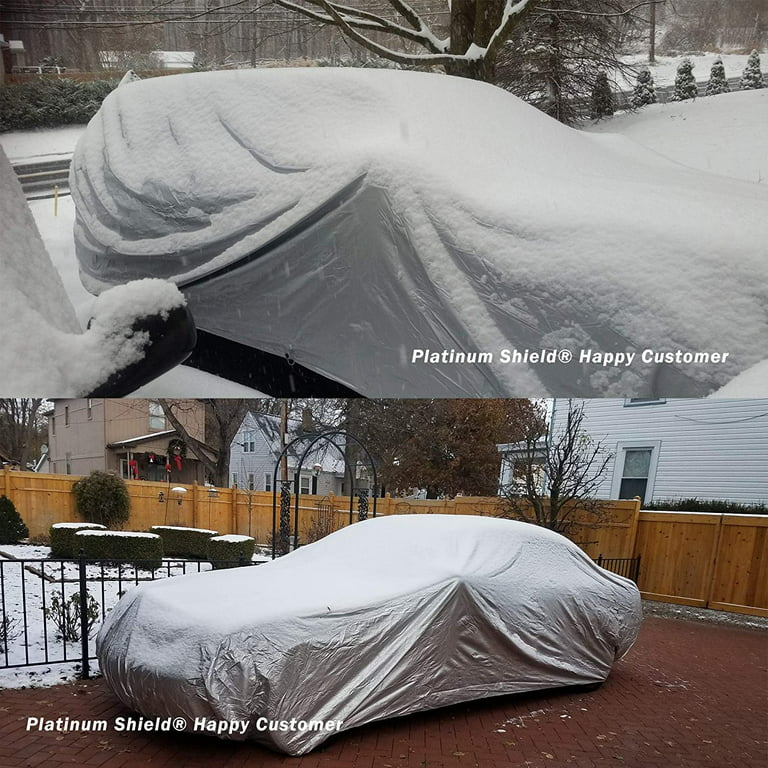 Platinum Shield Weatherproof Car Cover Compatible with 2002 Audi TT Coupe 2  Door - Outdoor & Indoor - Protect from Water, Snow, Sun - Fleece Lining -  Includes Cable Lock, Storage Bag & Wind Straps 