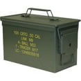 thumbnail image 1 of World Famous .50Cal Steel Ammo Box, 1 of 1