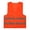 Red, variant on Wo-Fusoul High Visibility Safety Vest, Reflective Sleeveless Work Vest for Construction and Road Safety, Lightweight Breathable Mesh Workwear with Reflective Strips for Men