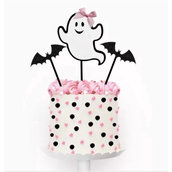 Halloween Cake Topper The Spooky One Ghost Cake Topper