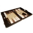 thumbnail image 5 of Wycliffe Brothers 21-inch Tournament Backgammon Set - Brown Croco Case with Beige Field - Gen III, 5 of 12