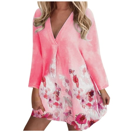 

Aayomet Corset Dress Women s Long Sleeve T Shirts Tunic Dress