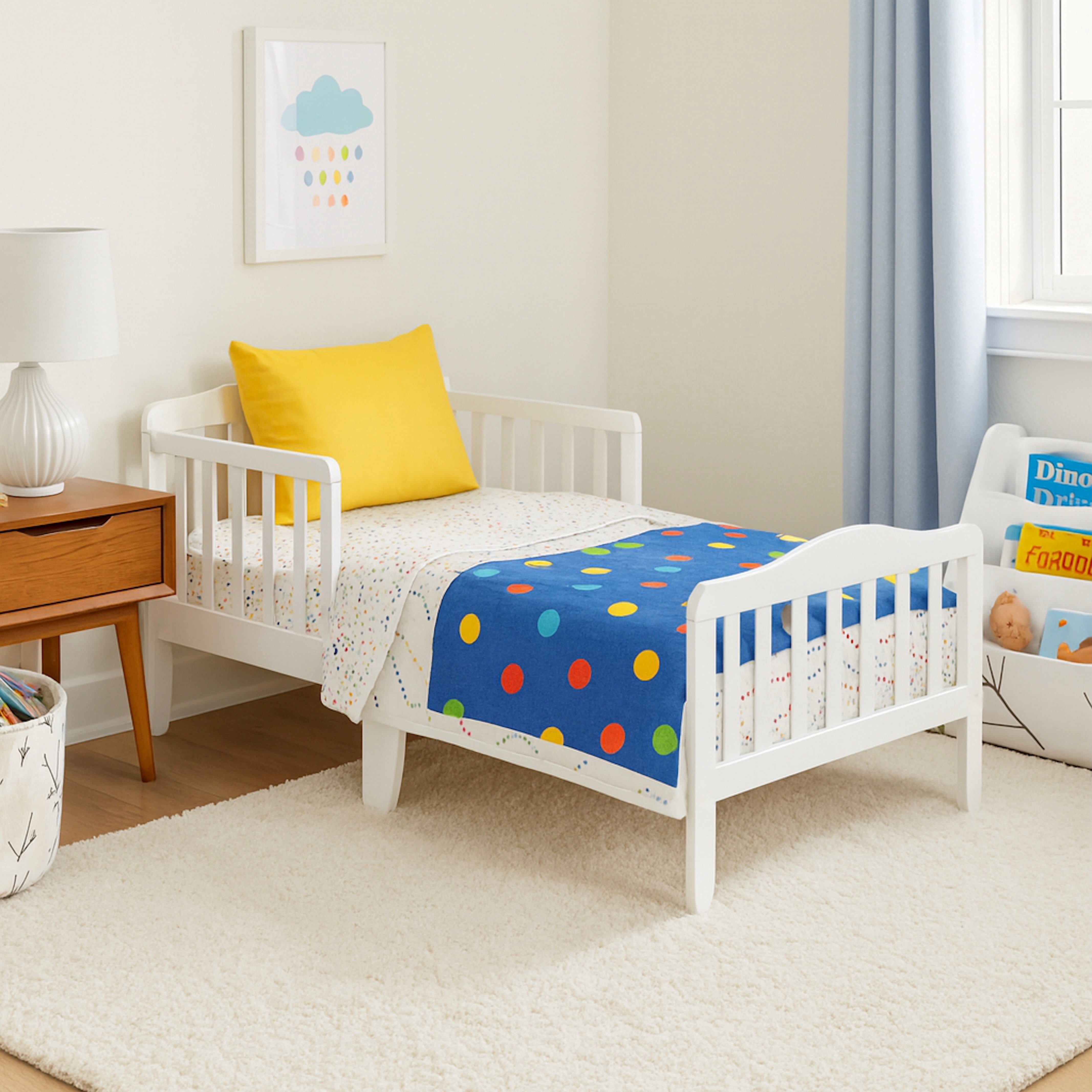 Suite Bebe Blaire Toddler Bed, White Finish
