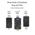 thumbnail image 3 of RYRA OTG Micro SD Card Reader USB 2.0 Card Reader For USB C Micro SD Adapter Flash, 3 of 4