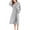 Gray, variant on JGTDBPO Robes For Women Classic Solid Color Premium Cotton Warm Night Gown Bathrobe Luxury Soft Thick And Fleece Plush Long Terry Cloth Household Sashes Loungewear Clothes Bathrobe Long Pajamas