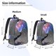 thumbnail image 2 of Fotbe Elephant Fireworks Celebration Mochila de Lona con Estampado, Mochila Duradera, Mochila Versátil de Alta Calidad, Mochila Compacta Vintage-Medium, 2 of 5