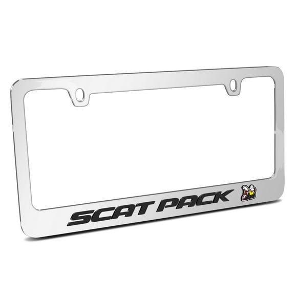 Scat Pack License Plate Frame