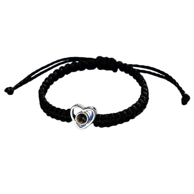 Maytalsory Personalised Bracelet With Secret Photo creating a unique and Inside Sentimental Gift For Christmas Secret Projection