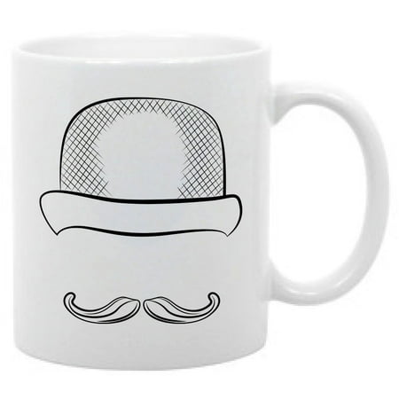 

humor- 11 oz. coffee mug Mustache
