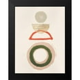 thumbnail image 2 of Hazel J 12x14 Black Modern Framed Museum Art Print Titled - Crescent Lunar II, 2 of 5