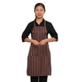 thumbnail image 4 of Joernso Adjustable Halter Stripe Plaid Pepper Home Kitchen Cooking Baking Barbecue Apron, 4 of 6