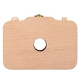 thumbnail image 4 of Caja de Recuerdo de Dientes de bebé Caja de Almacenamiento de Madera del Patrón de la Cámara de la Simulación Estuche de Almacenamiento de Dibujos Animados Lindo único, 4 of 8