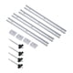 thumbnail image 1 of T Kit de control deslizante de pista para plantillas y accesorios de carpintería de alta resistencia Portable T Slot Mitre Track Jig Alta Fiabilidad Plateado, 1 of 9