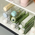 thumbnail image 4 of Estante de almacenamiento para botellas de vino Inteprter Organizador de nevera Verde, 4 of 6