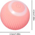thumbnail image 2 of BEMS-1pcs (rosa) pelota inteligente para gatos, juguete interactivo para gatos, 360 grados, 2 of 5