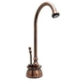 thumbnail image 6 of Westbrass Docalorah 10" 2-Handle Hot and Cold Water Dispenser with Heating Tank, Antique Copper, 6 of 9