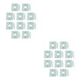 thumbnail image 3 of Bearachild Soporte de fresa Marco de planta Balcón Soportes de escalada Estante Patio Rectángulo Soporte tridimensional Invernadero 10pcs Verde 10 piezas 2Conjunto, 3 of 6