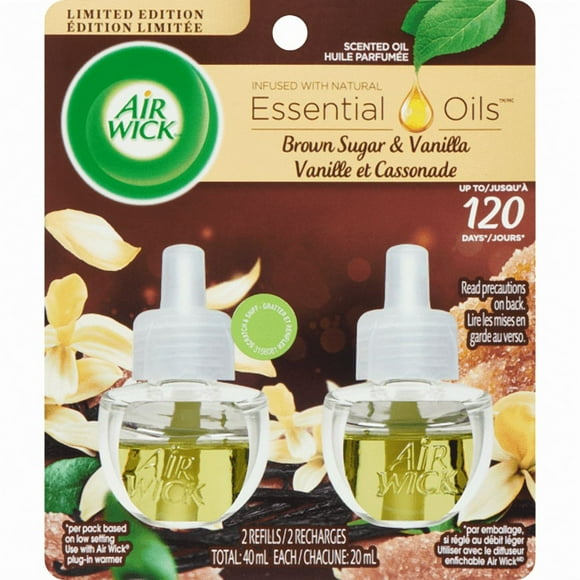 Plug-in Air Freshener, Scented Oil Refills, Vanilla Passion, 2 Refills