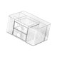 thumbnail image 4 of Organizadores y accesorios de escritorio, caja organizadora de tocador de maquillaje cosmético, portalápices transparente multifunción para mostrador, 4 of 8