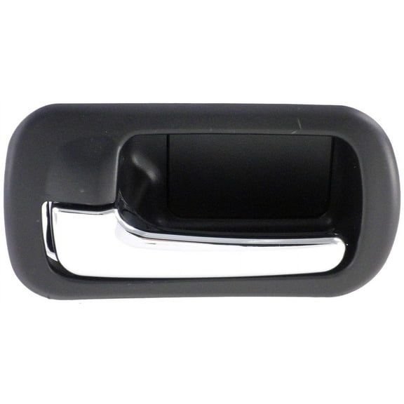 Dorman 82196 Rear Driver Side Interior Door Handle for Specific Honda Models, Chrome Lever; Black Housing
