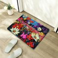 thumbnail image 5 of ZFLMY Flowers Pop Art Fast Absorption Home Rug Mat Eco-Friendly 24x16in, 5 of 5