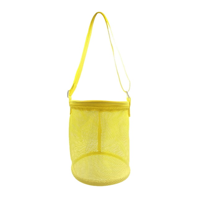 Kyusrd Summer Outdoor Patio Deals!Children's Net Bag Beach Toy Storage Bag, Sand Digging Tools Miscellaneous Storage Beach Bag Storage Bucket, Harvesting Collection Bag