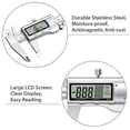 thumbnail image 5 of Proster 6" Digital Vernier Caliper with 32 Feeler Gauges- Inch/Metric/Fraction Conversion, Stainless Steel, LCD Screen - for Inner/Outer Diameter, Depth, Width Measurement (150mm), 5 of 7