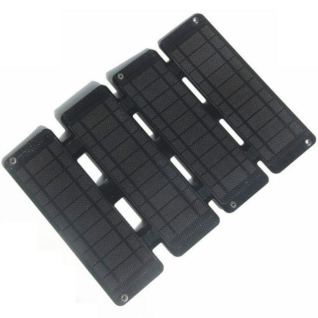 13W 5V Battery Solar Panel Dual USB Output Lightweight Anti-scratch Charger for Solar Toys Mobile Phone