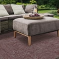 thumbnail image 5 of BNM Indoor/ Outdoor Multihued Rug, 6' x 9', Brick- White, 5 of 7