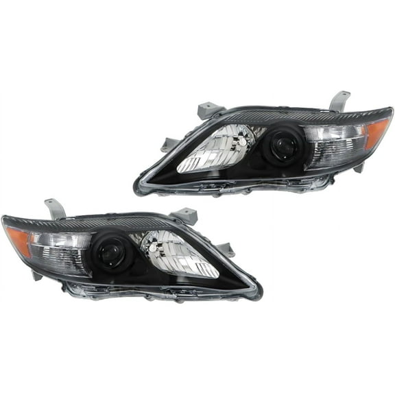 Headlights Replacement for 2010 2011 Toyota Camry SE Headlights Pair Left Right Side(Passenger Driver Side)