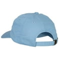 thumbnail image 3 of Indiana Peony with Map Embroidered Unstructured Washed Cap - Blue OSFM, 3 of 5