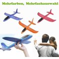 thumbnail image 4 of Juguete de avión para niños Comrade Planeador de arena para exteriores Planeador de aprox. 48 cm (azul), 4 of 5