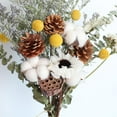 thumbnail image 4 of Flores secas naturales Hojas secas eucalitto Ramo Coloridas manualidades florales pa Boda Florero Oficina Cono perfecl Ramo Seco, 4 of 4