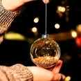 thumbnail image 4 of Christmas Clear Baubles Clear Fillable Xmas Tree Ornament Christmas DÃ©corï¼1Pcï¼ Hangs Home Decor, 4 of 7
